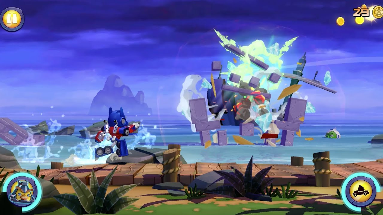 Angry Birds Transformers Mod APK