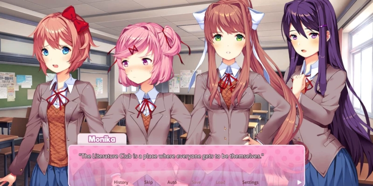 Doki doki literature club plus! Tembus 1 juta kopi