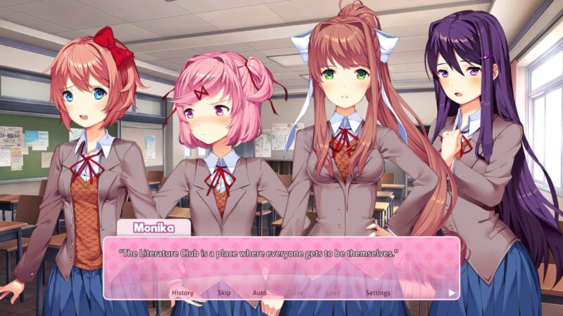 Doki Doki Literature Club Plus! Tembus 1 Juta Kopi