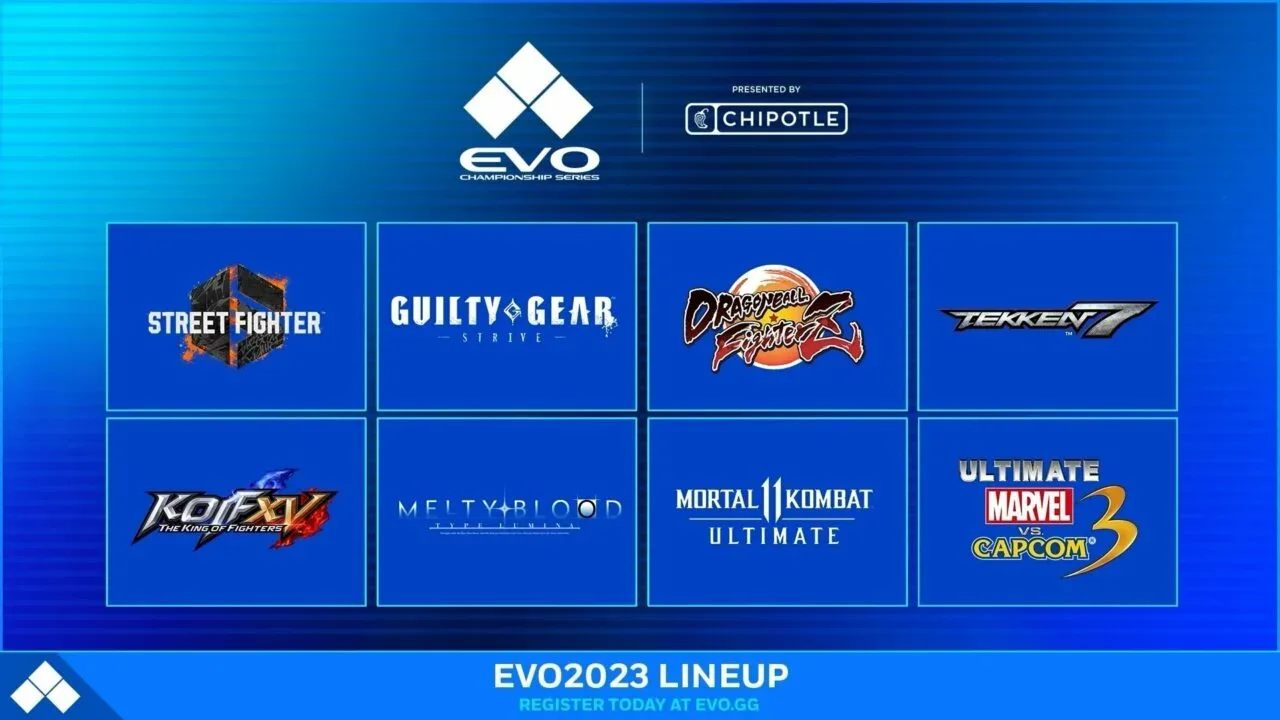 Jajaran game evo 2023