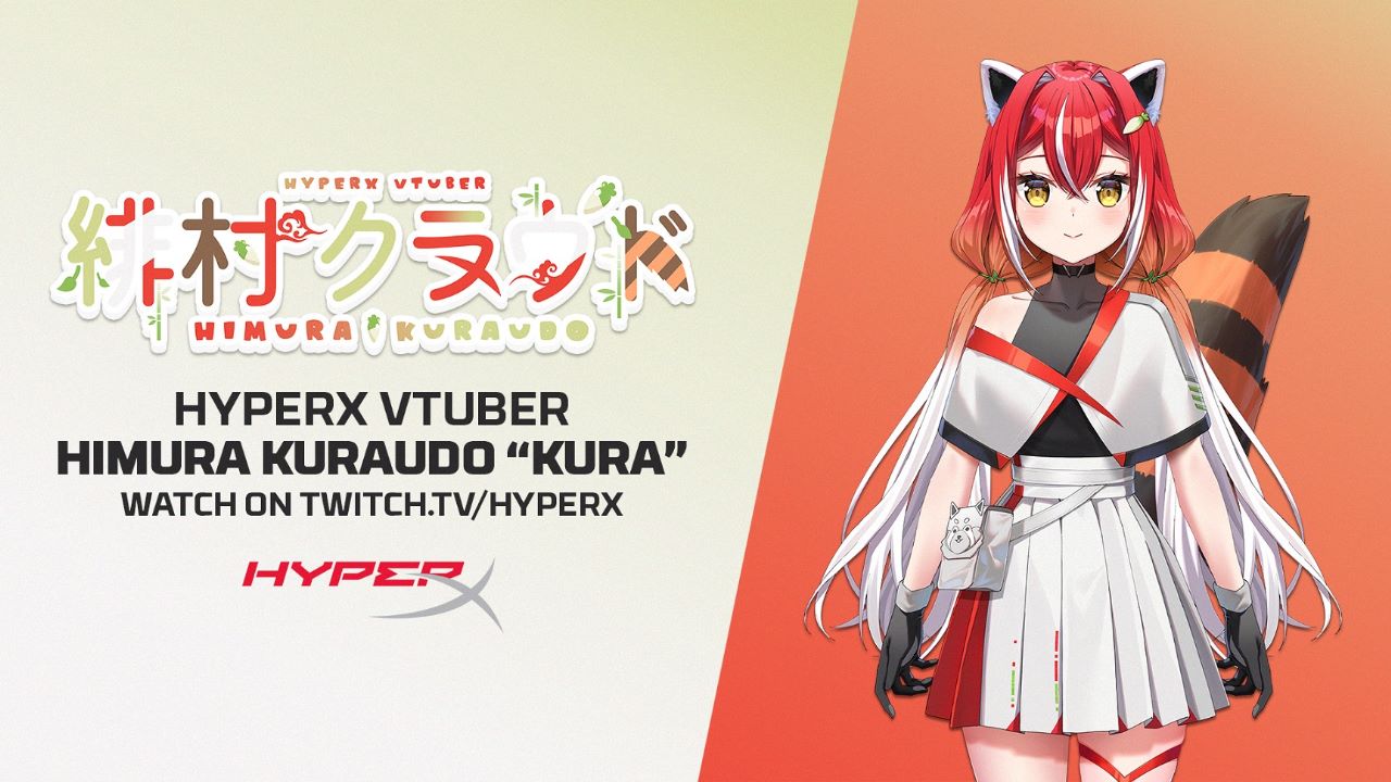 Masuk ke Dunia VTuber, HyperX Himura Kuraudo Siap Streaming di Twitch