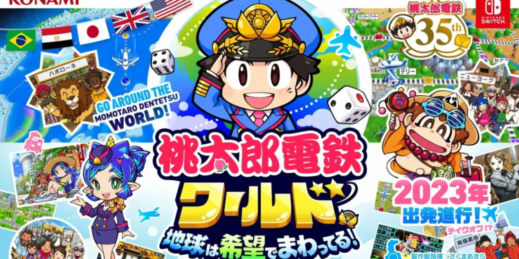 Momotaro dentetsu world: chikyuu wa kibou de mawatteru!