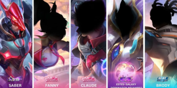 Skin mobile legends februari 2023