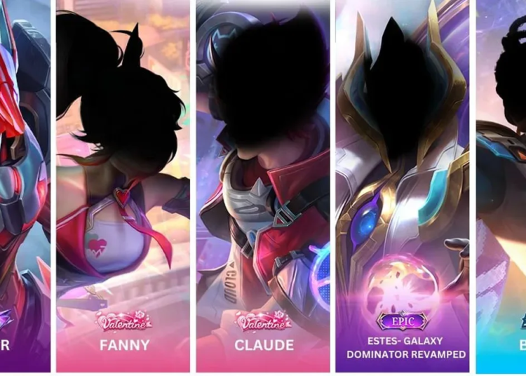 Skin mobile legends februari 2023