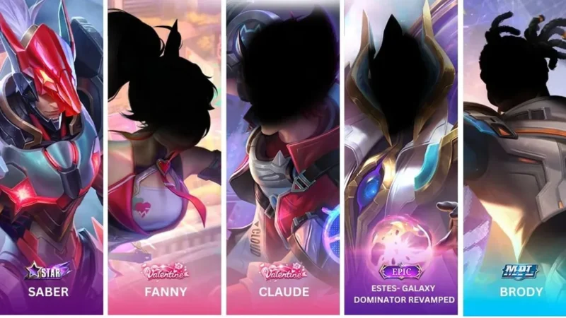 Skin Mobile Legends Februari 2023