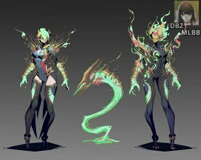 Skin selena terbaru demon snake weapon