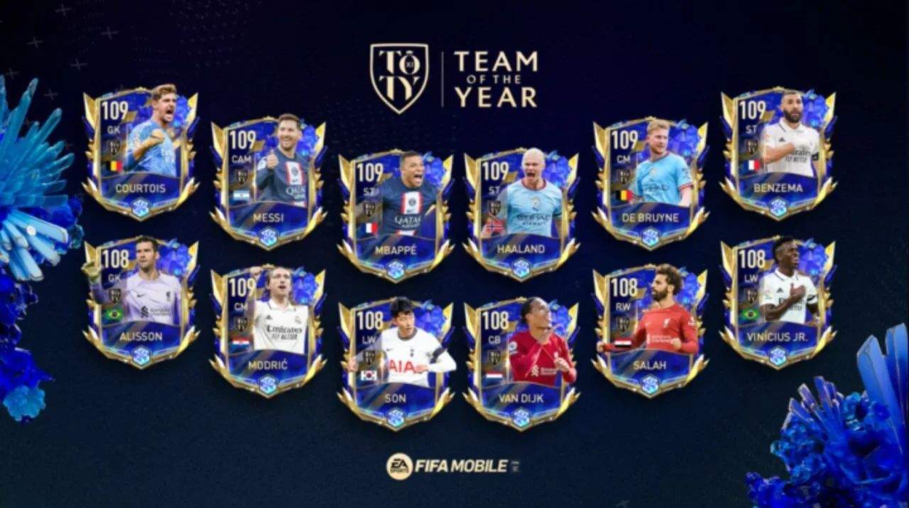 Toty xi fifa mobile