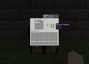 How to make thing banner pattern in minecraft