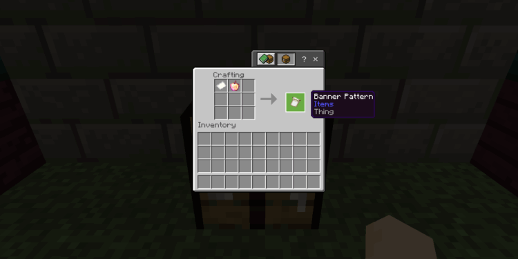 How to make thing banner pattern in minecraft