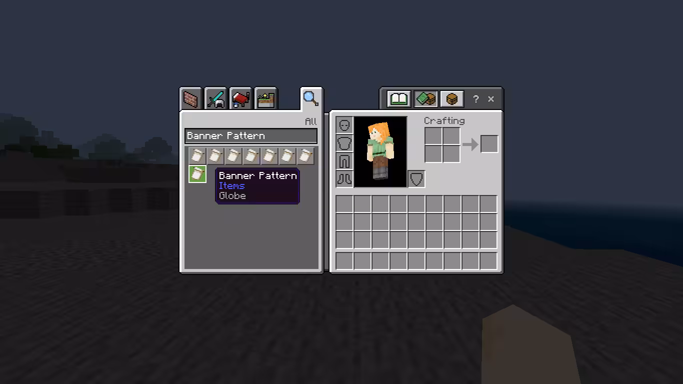 Cara Membuat Globe Banner Pattern di Minecraft 12 Cara Membuat Globe Banner Pattern di Minecraft