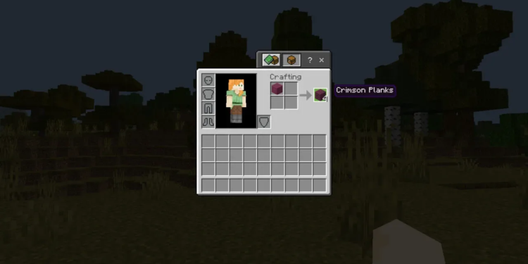 How to make crimson planks in minecraft