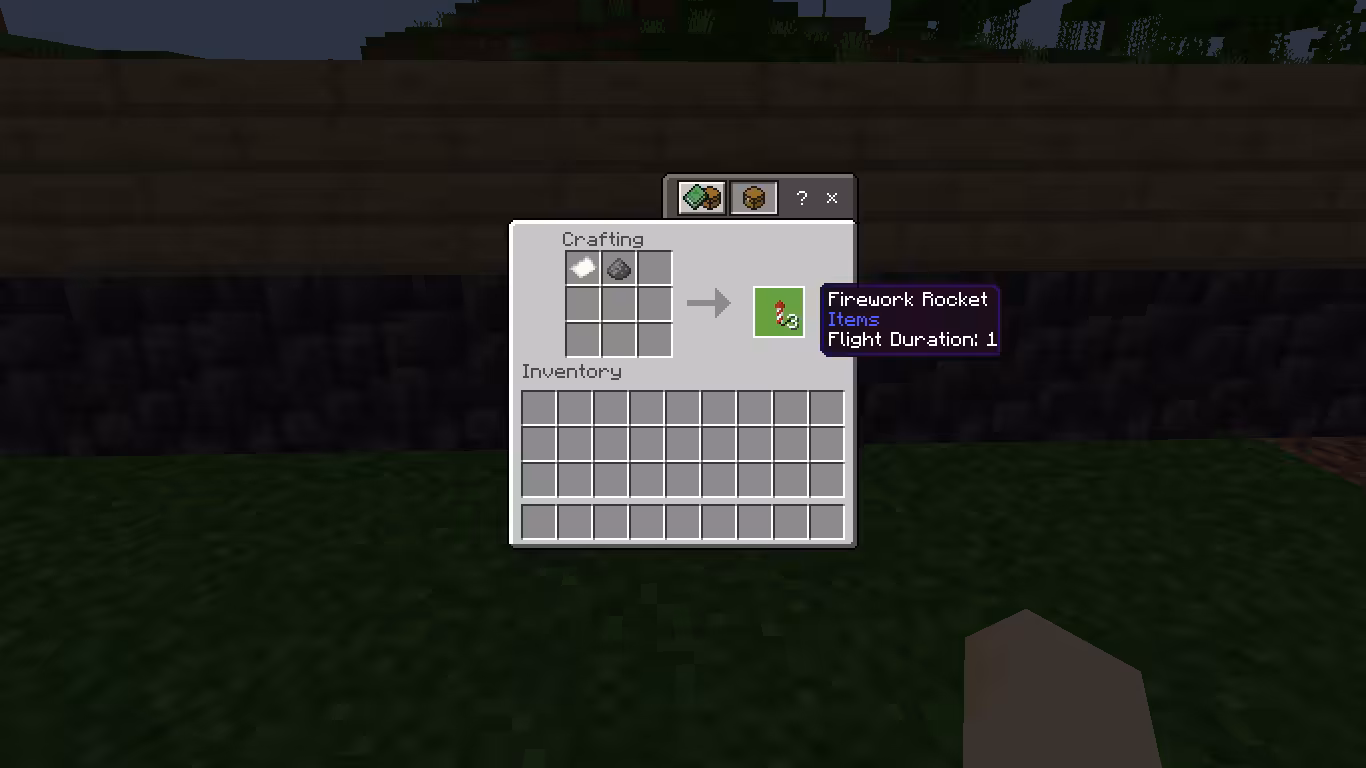 Cara Membuat Firework Rocket di Minecraft 11 Cara Membuat Firework Rocket di Minecraft