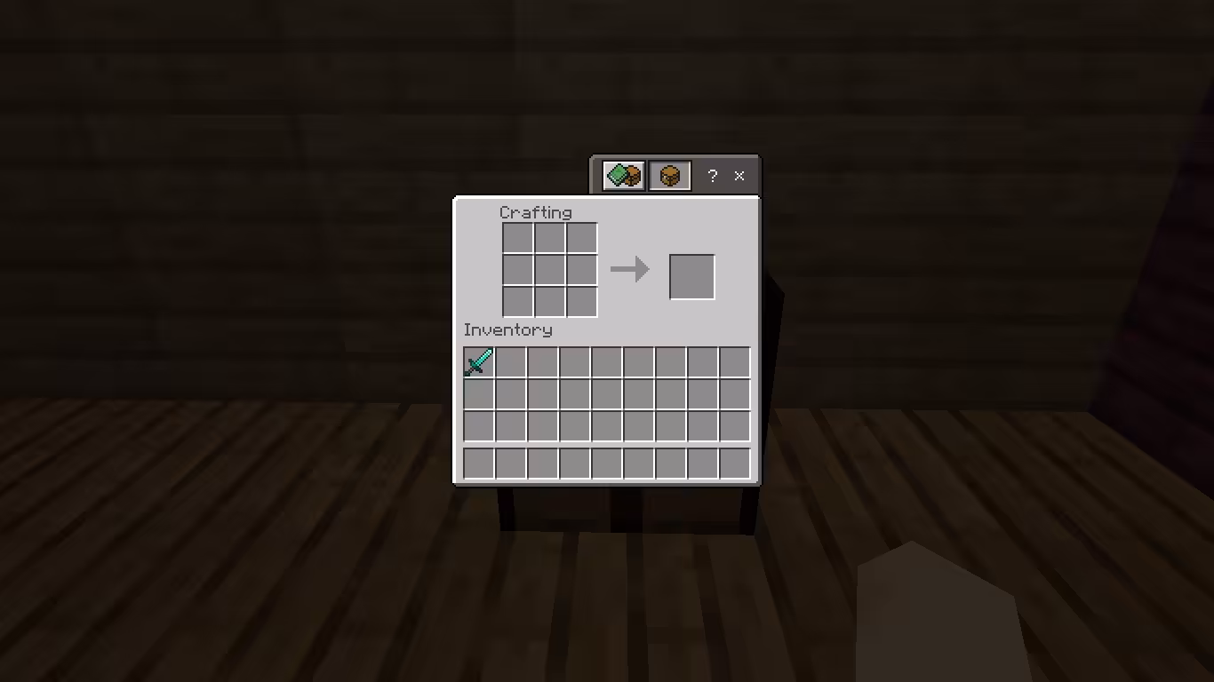 Cara Membuat Diamond Sword di Minecraft 4 Cara Membuat Diamond Sword di Minecraft