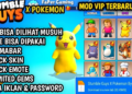 Stumble guys x pokemon mod apk