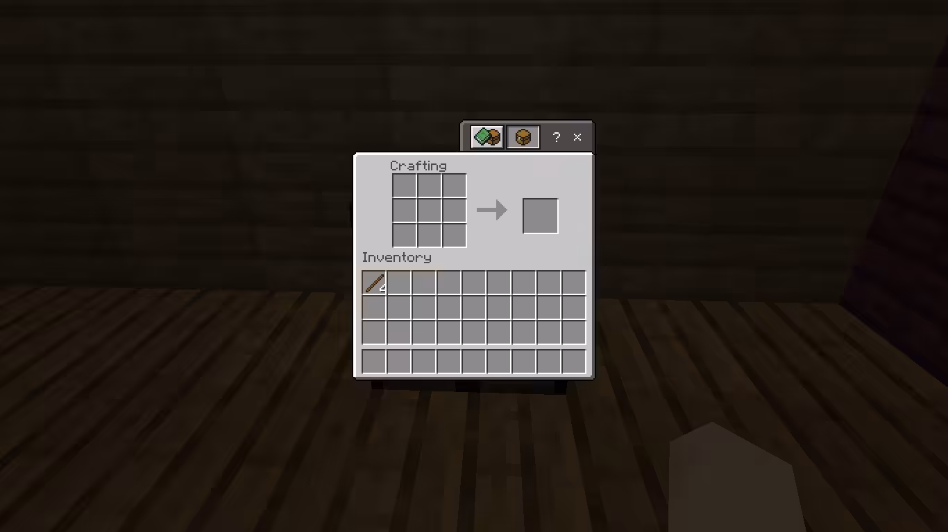 Cara Membuat Stick di Minecraft