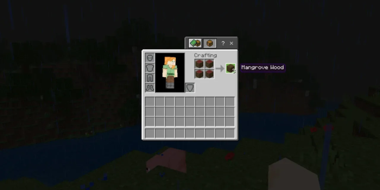 Cara membuat mangrove wood di minecraft