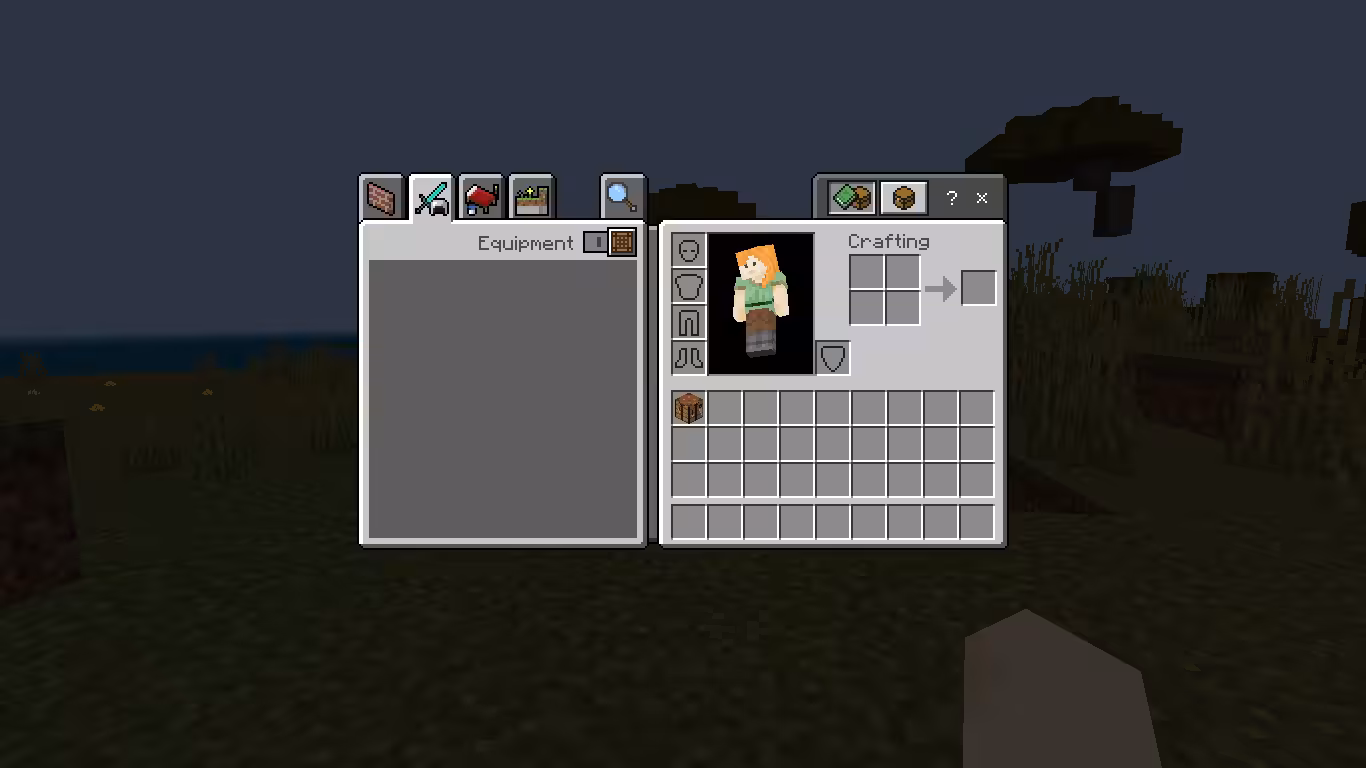 Cara Membuat Crafting Table di Minecraft