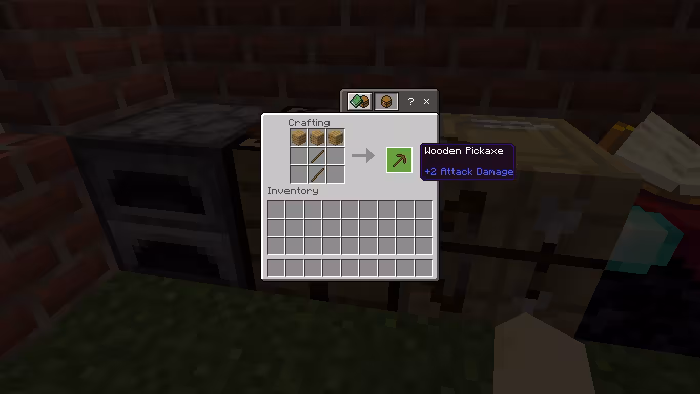 Cara Membuat Wooden Pickaxe di Minecraft 5 Cara Membuat Wooden Pickaxe di Minecraft