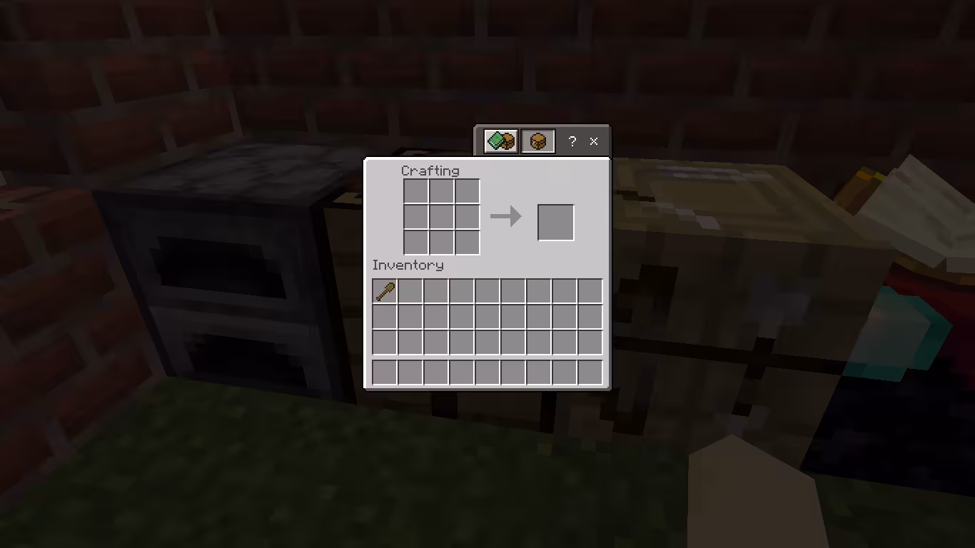 Cara Membuat Wooden Shovel di Minecraft
