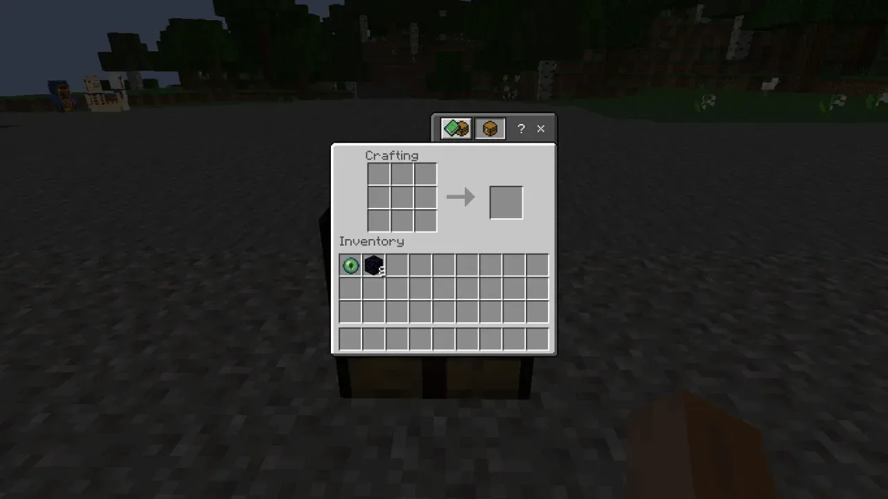 Cara membuat ender chest di minecraft