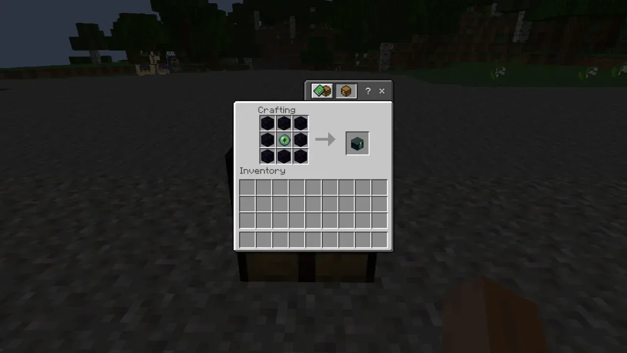 Cara membuat ender chest di minecraft