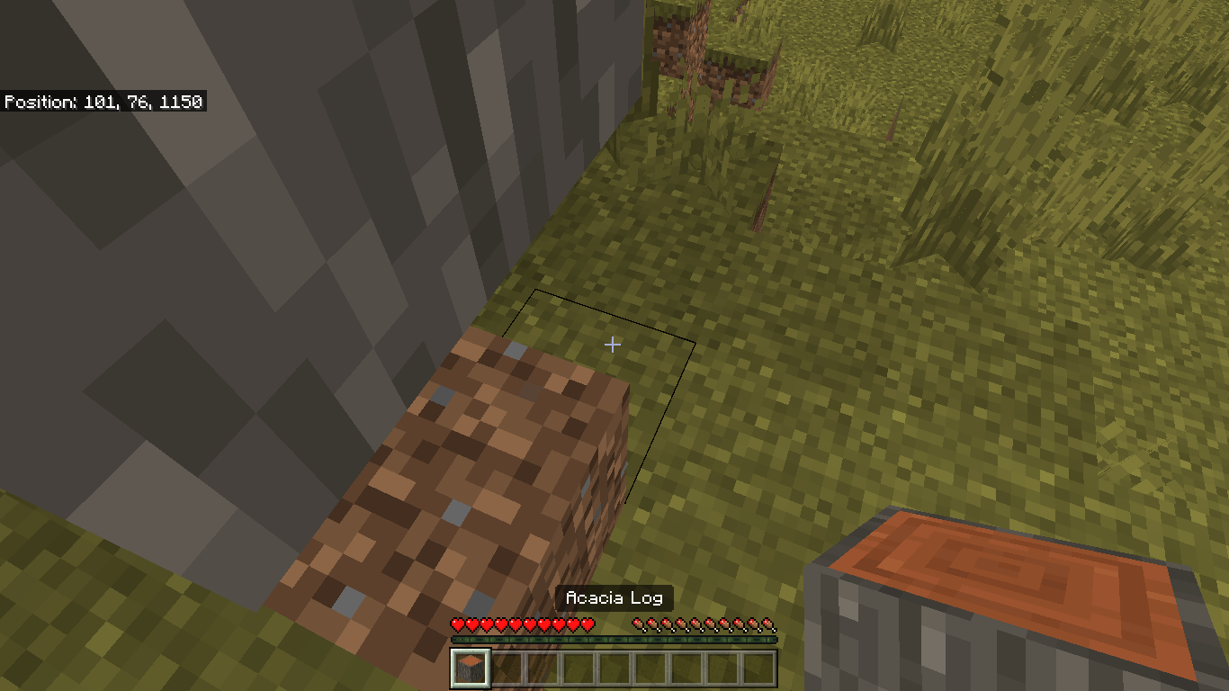 Cara mendapatkan acacia log di minecraft