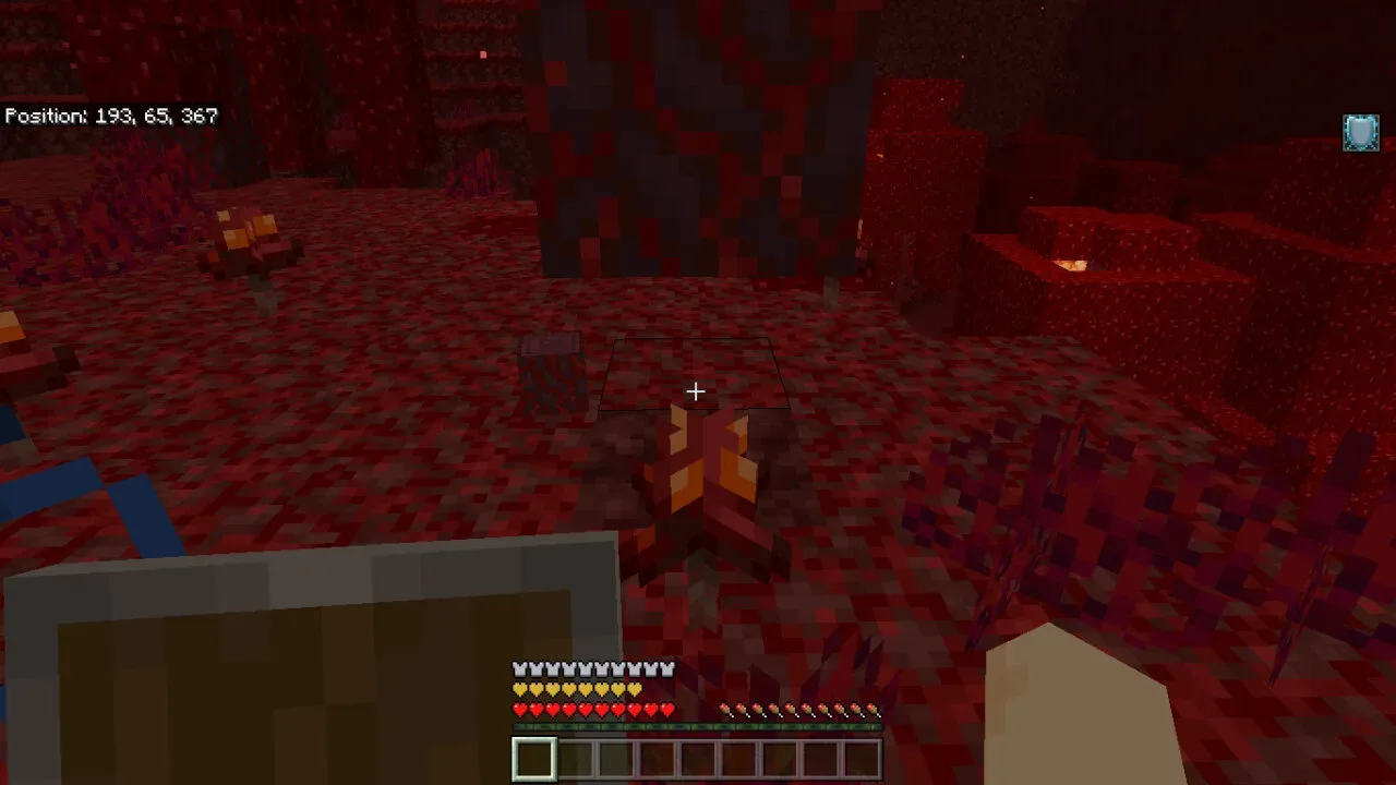 Cara mendapatkan crimson stem di minecraft