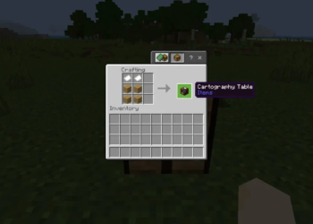 How to create a cartography table in minecraft