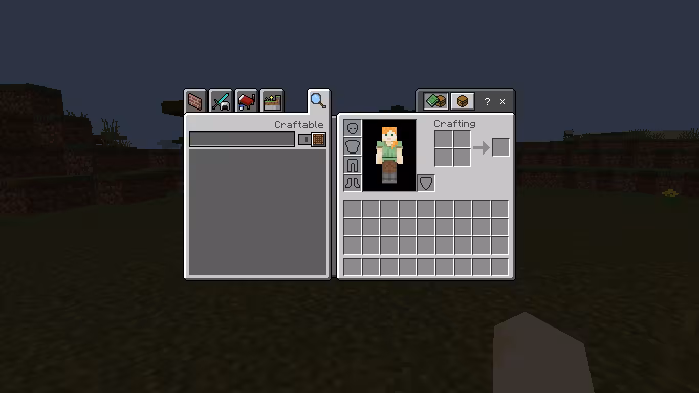 Cara Membuat Crafting Table di Minecraft