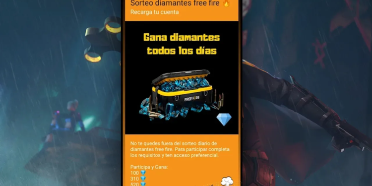 Diamantes free fire