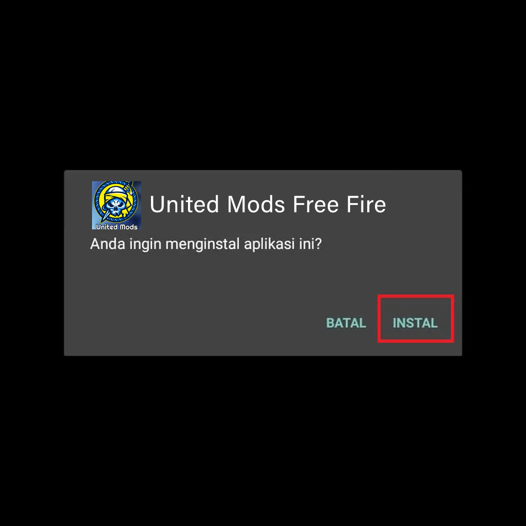 united mods free fire apk folder