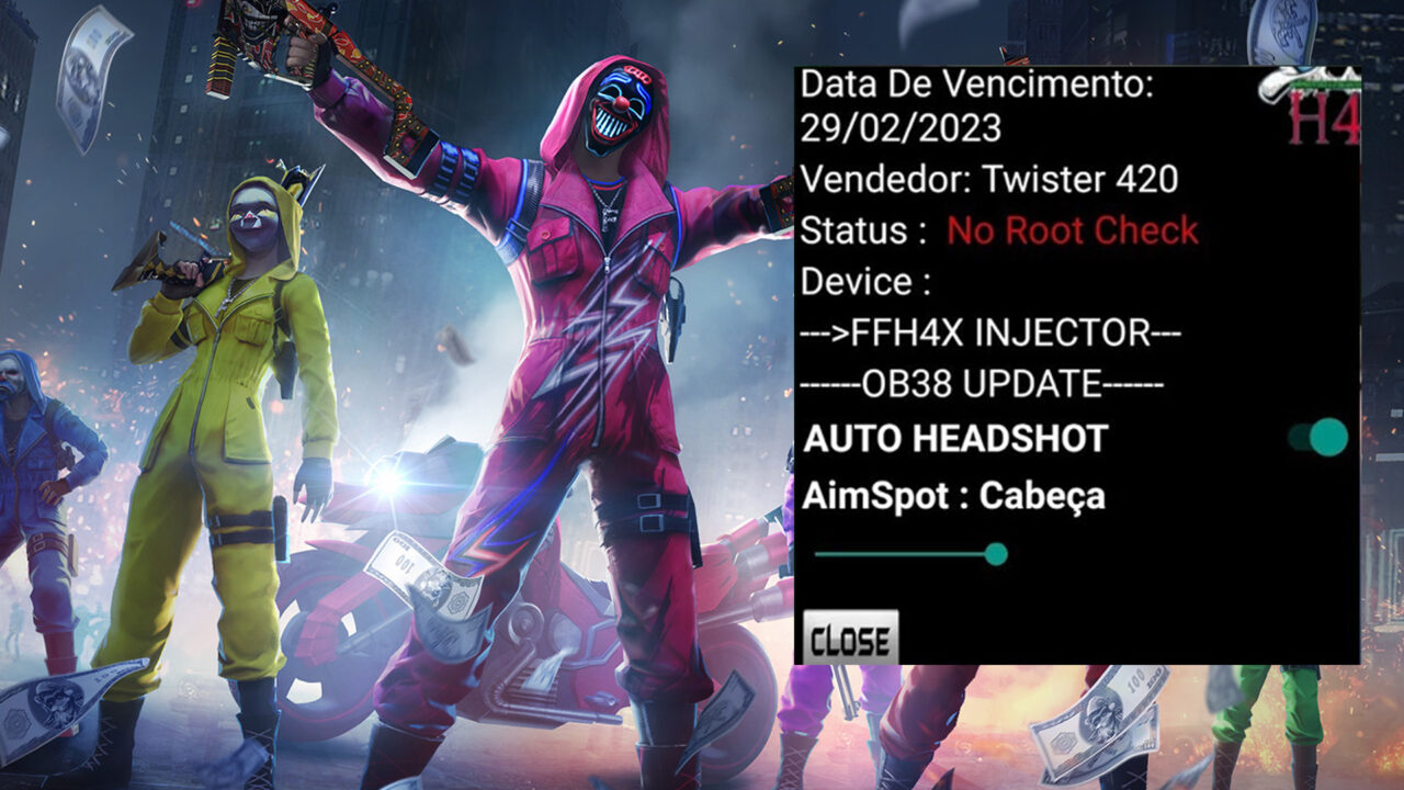 APK Cheat FF Auto Headshot 2023 Terbaru Auto Booyah Gamedaim