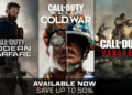 3 call of duty games released on steam