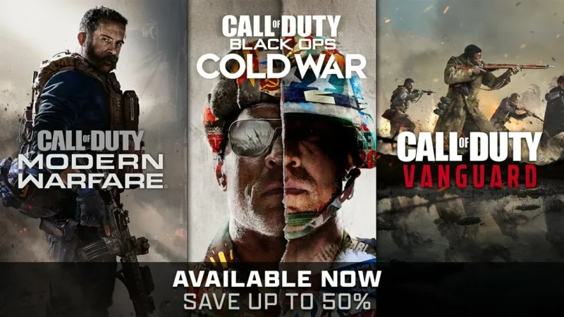 3 Call of Duty Games Released on Steam