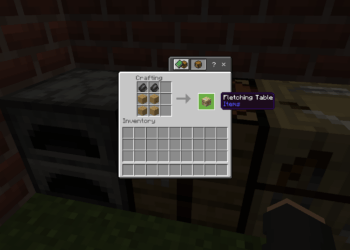 Cara membuat fletching table di minecraft