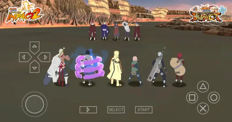 Game ppsspp naruto ukuran kecil