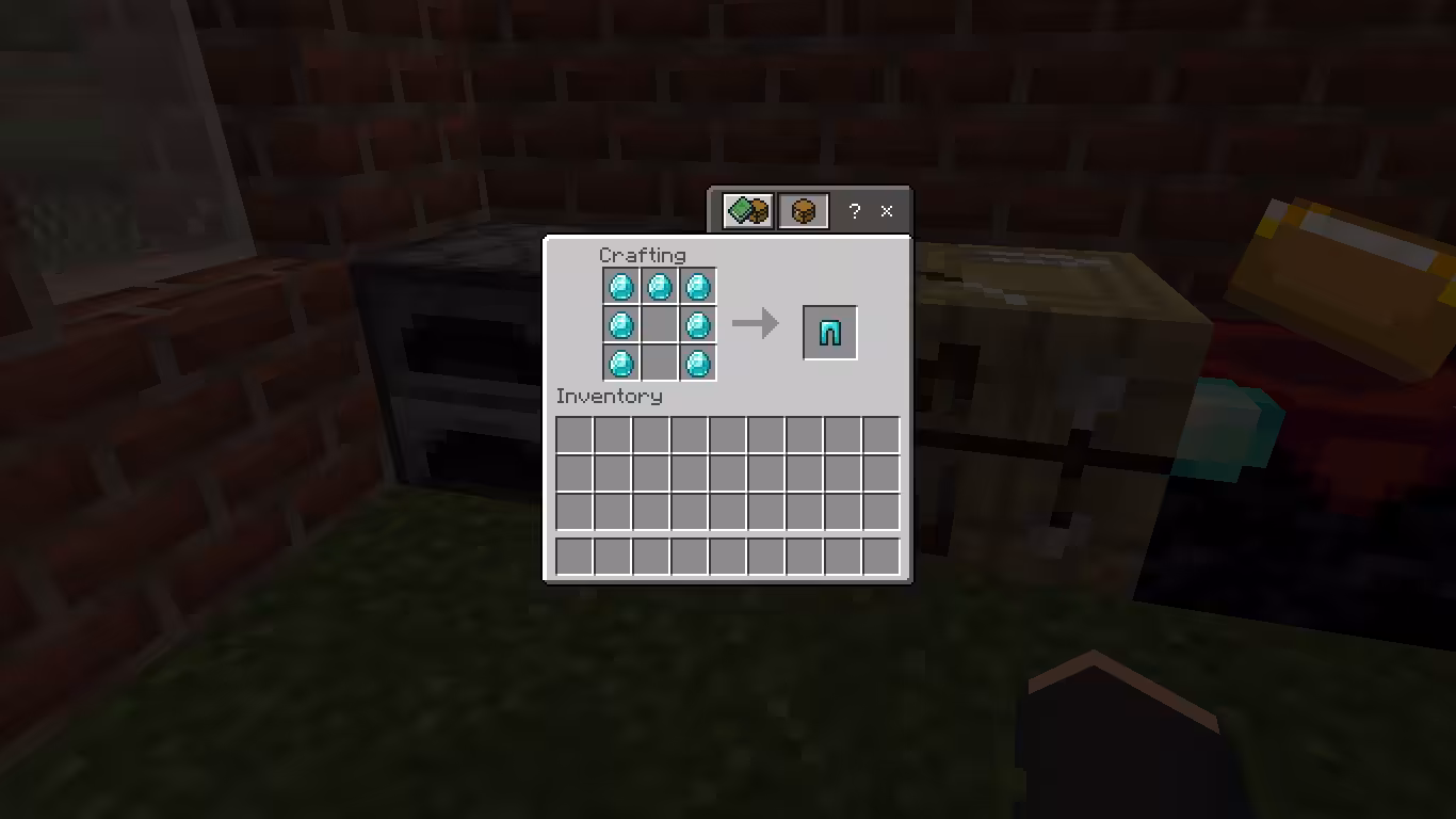 Cara Membuat Diamond Leggings di Minecraft