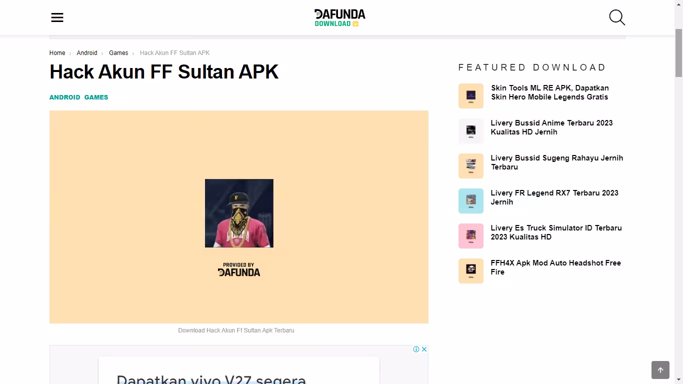 APK Hack Akun FF Asli GM21