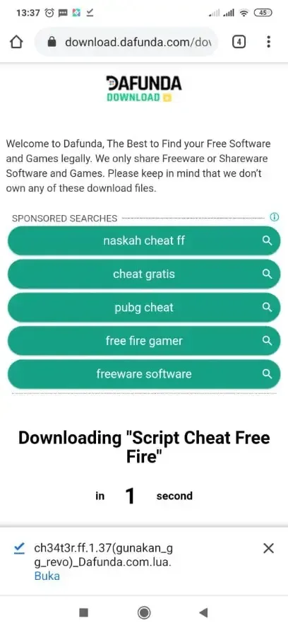 Download script hack akun ff 2023