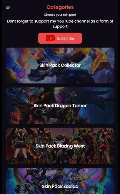 Download apk skin tools ml re