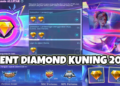 Kapan event diamond kuning ml 2023 rilis