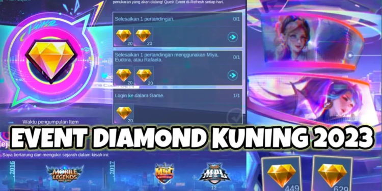 Kapan event diamond kuning ml 2023 rilis