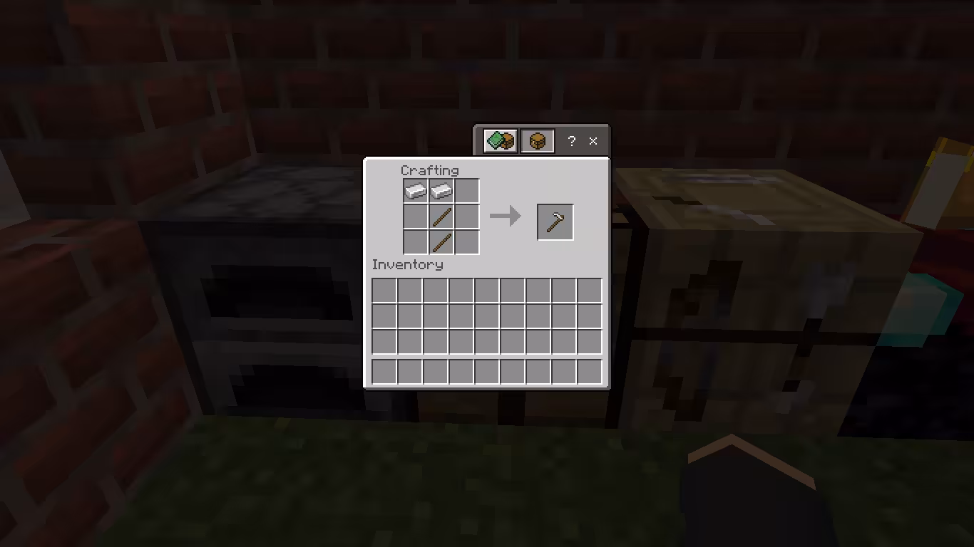 Cara Membuat Iron Hoe di Minecraft 3 Cara Membuat Iron Hoe di Minecraft
