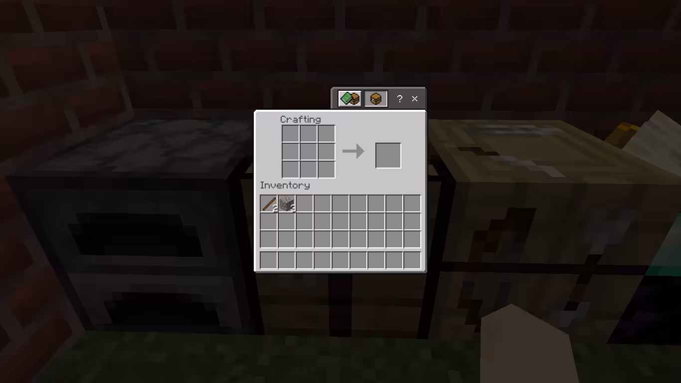 Cara Membuat Stone Axe di Minecraft 4 Cara Membuat Stone Axe di Minecraft