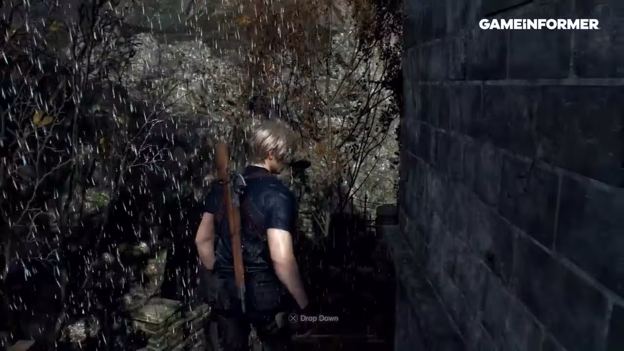Efek Hujan Resident Evil 4 Remake
