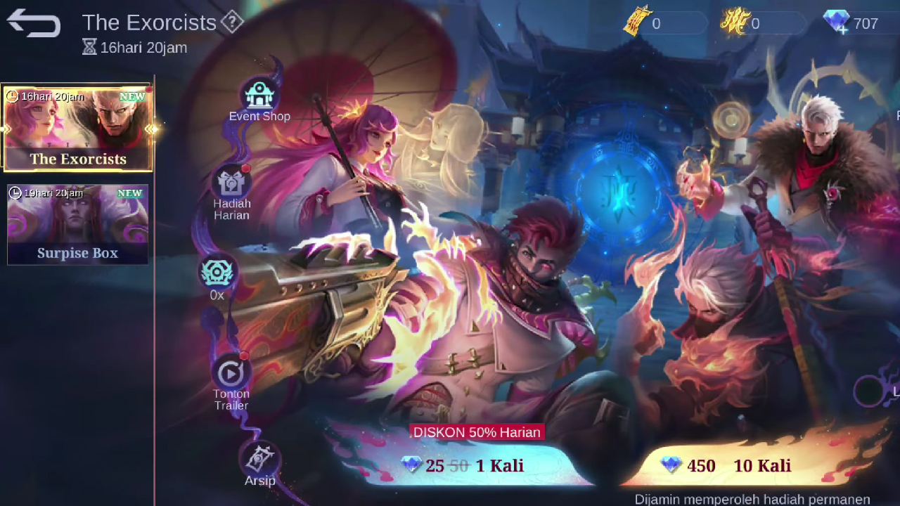 Bocoran Event Exorcist Part 2 di Mobile Legends