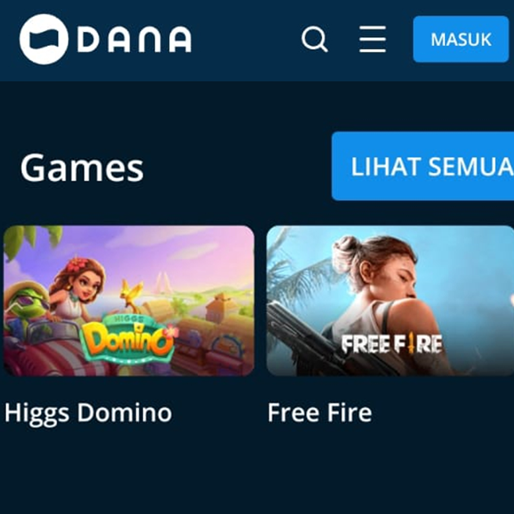 Cara Top Up Diamond FF di DANA