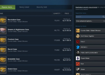 Steam tunda penjualan di community market jika item dijual dengan "harga yang tidak biasa"