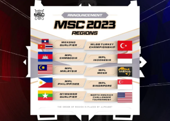 Daftar tim msc 2023