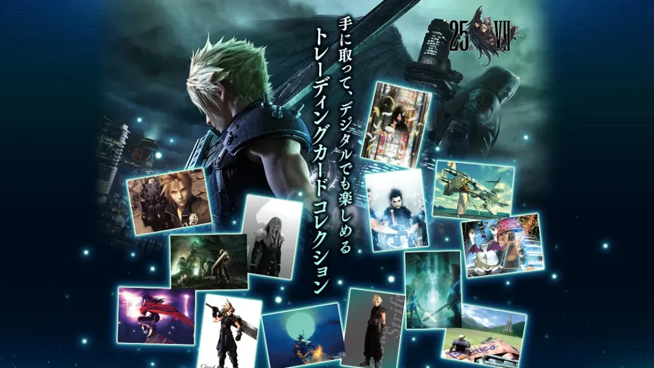 Set kartu final fantasy vii nft